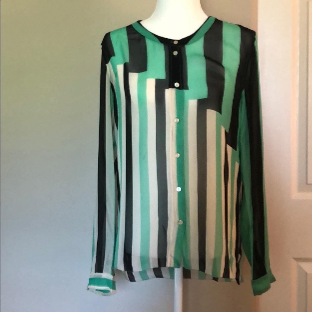 Wilfred sheer blouse